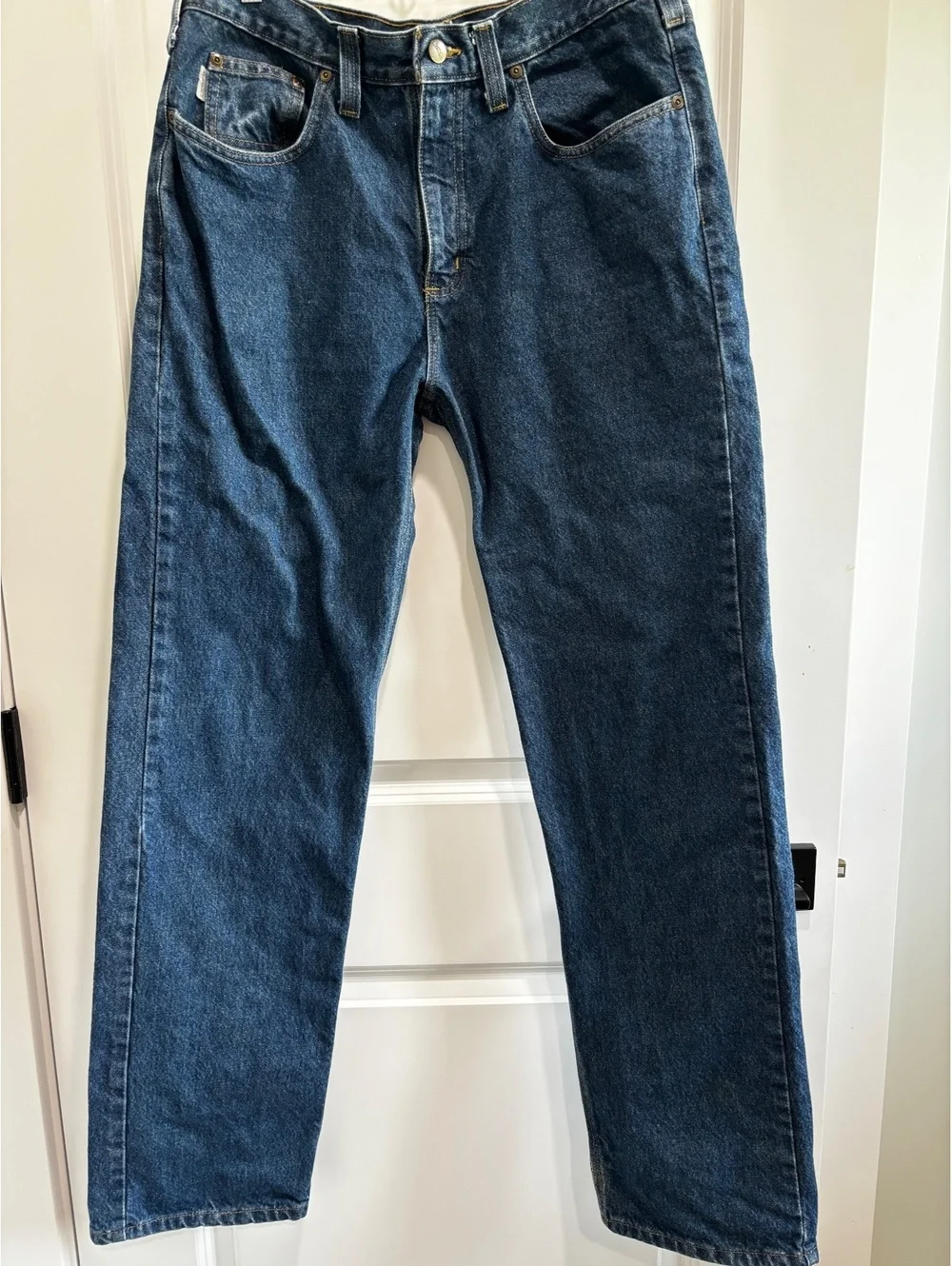 Carhartt Men’s Classic Straight Fit Dark Wash Jeans